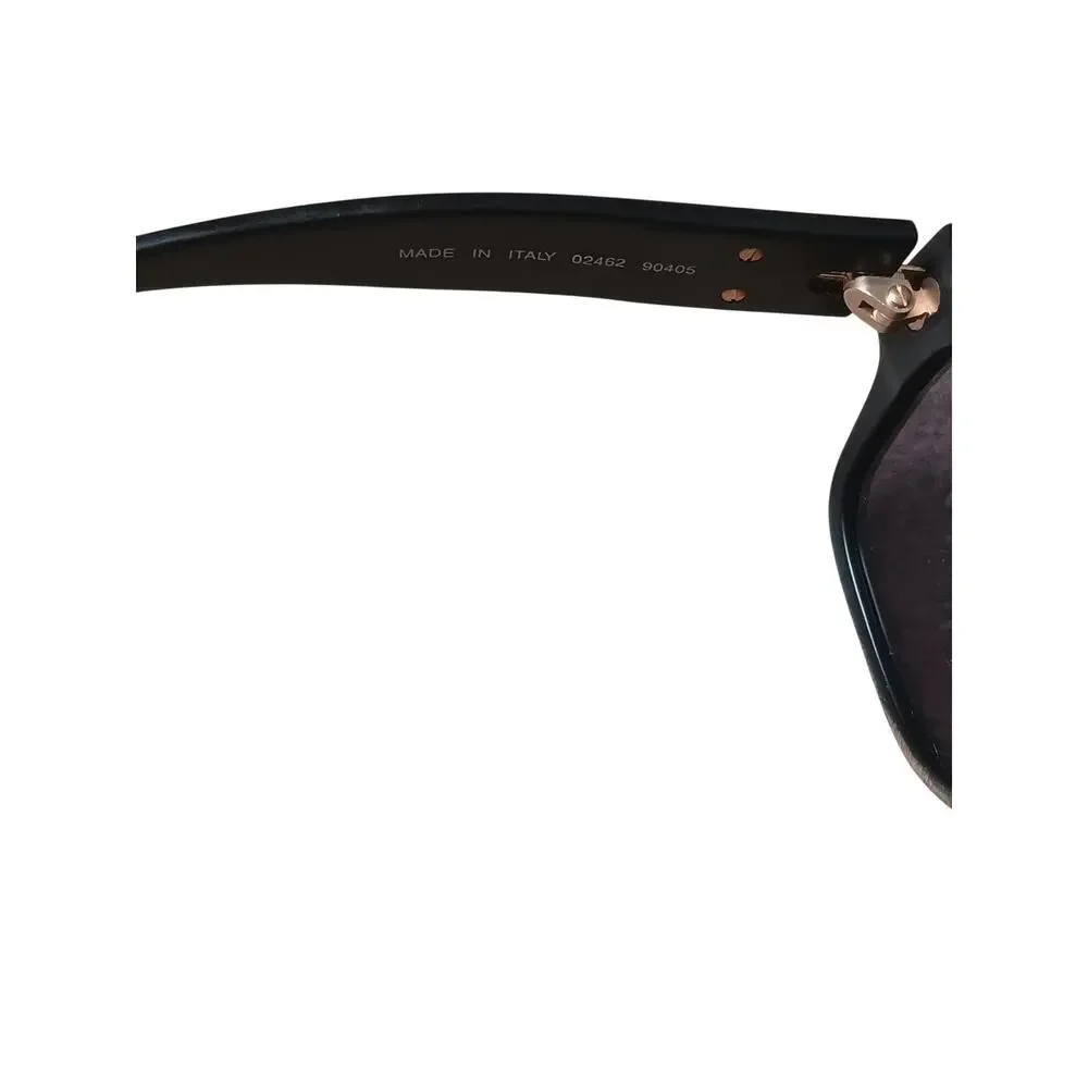 Chanel Sunglasses 02462 90405 Black CC Logo Italy w Box Authentic Designer